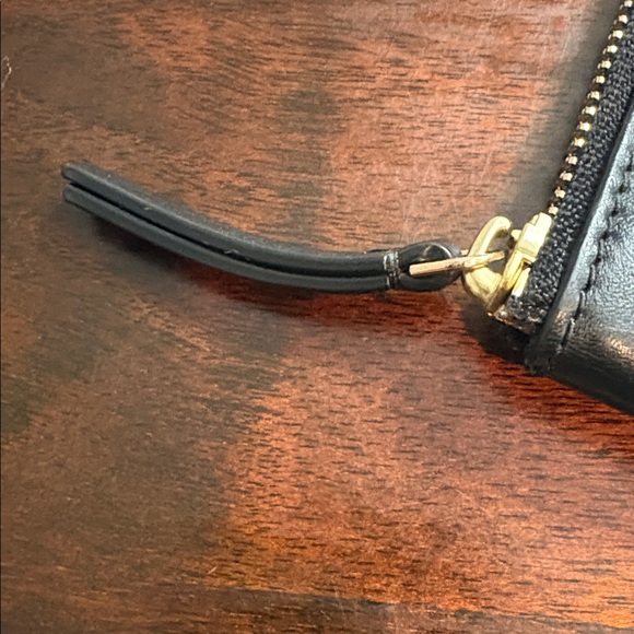 TORY BURCH “Charlie” Leather Clutch - Picture 6 of 8